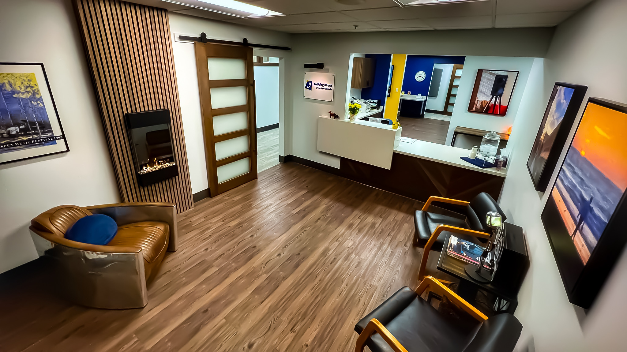 inside the office at Audiology Group of Northern Colorado